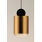 Et2 Nob 1-Light 4" Wide Black / Gold Pendant Light E20862-75BKGLD - alternate 2